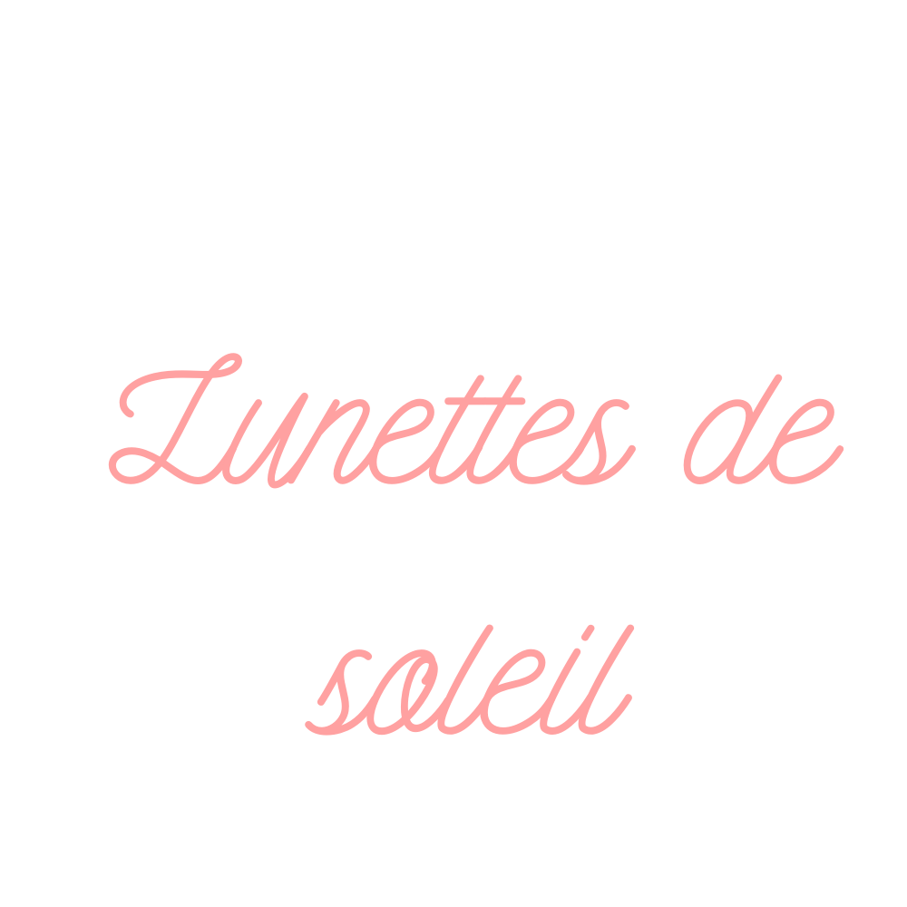 Lunettes de soleil