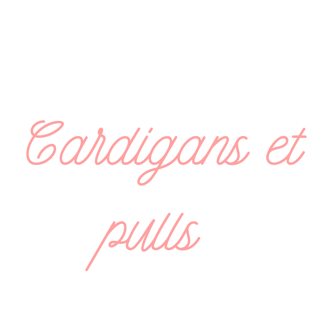 Cardigans et pulls