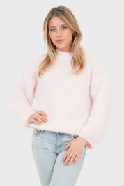 Pull "Ame" rose bébé